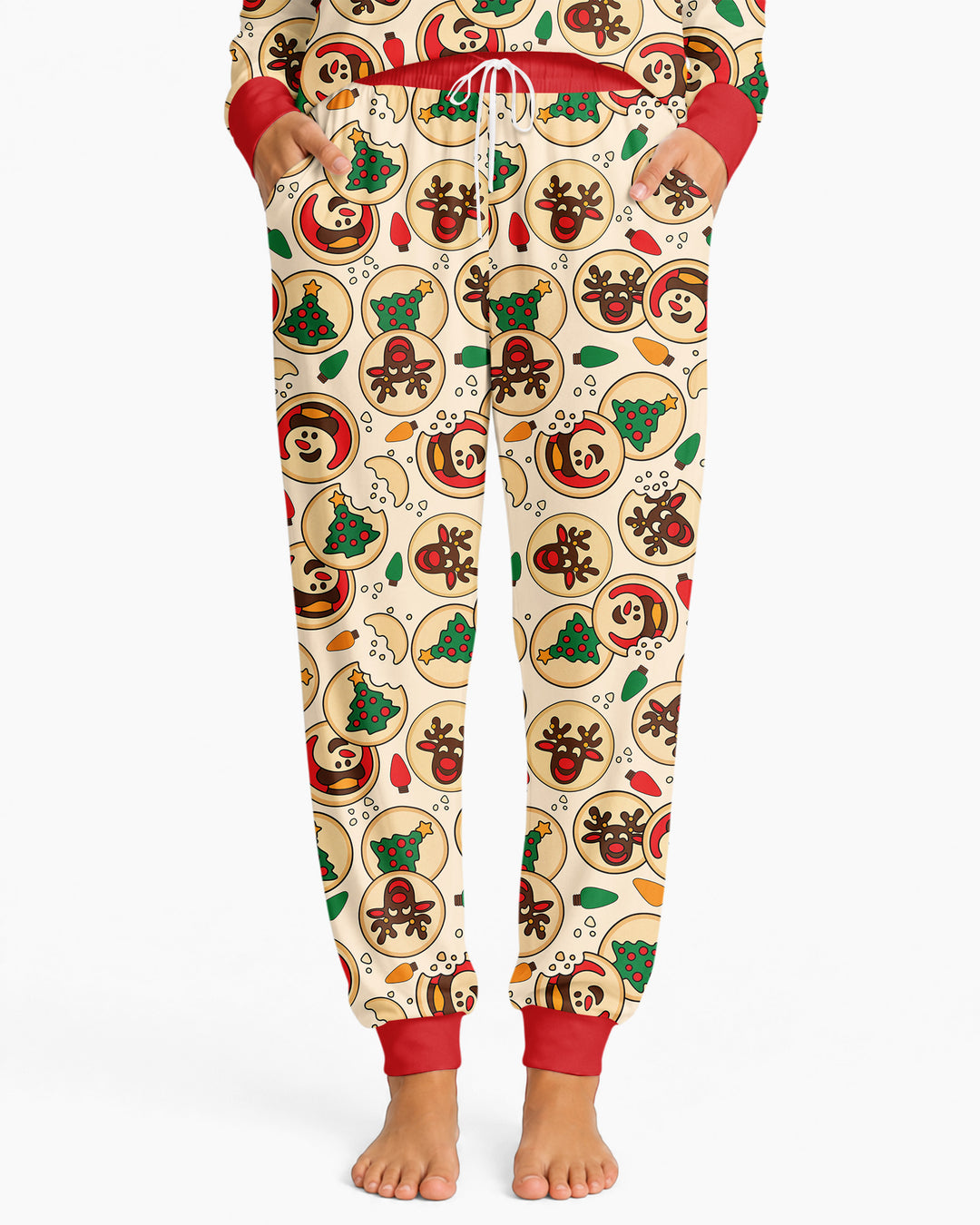 Christmas Sugar Cookie Bamboo Women Pajama Set