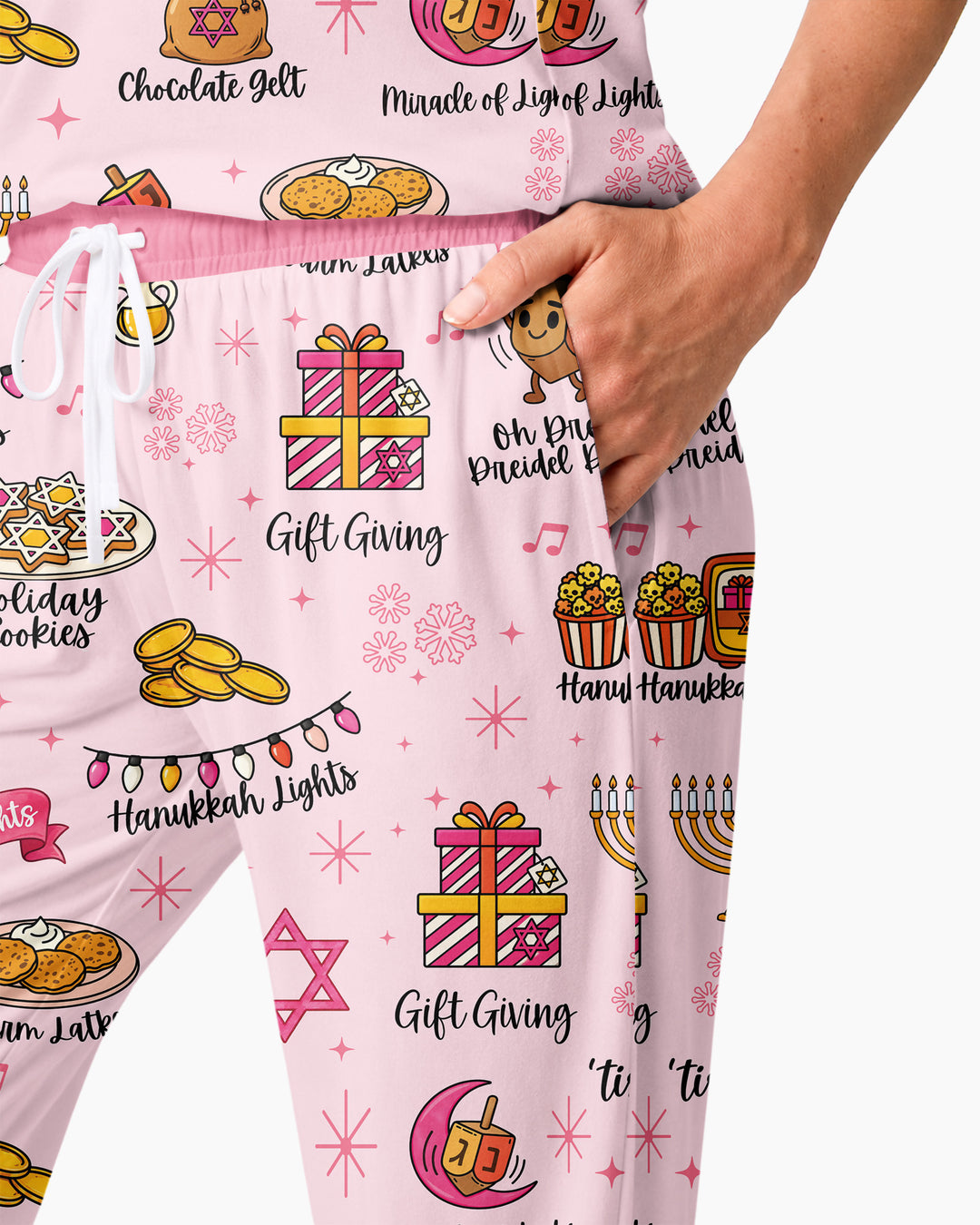 Hanukkah Night Bamboo Women Pajama Set