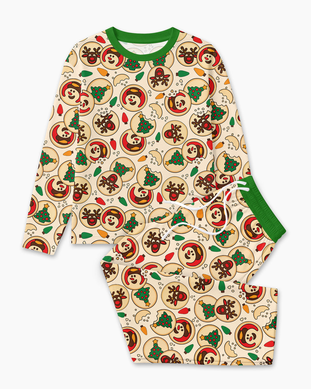 Christmas Sugar Cookie Bamboo Men's Pajama Set
