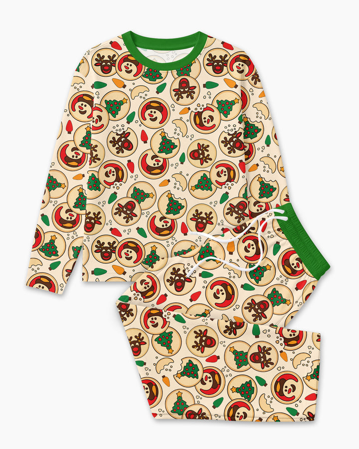 Christmas Sugar Cookie Bamboo Men's Pajama Set