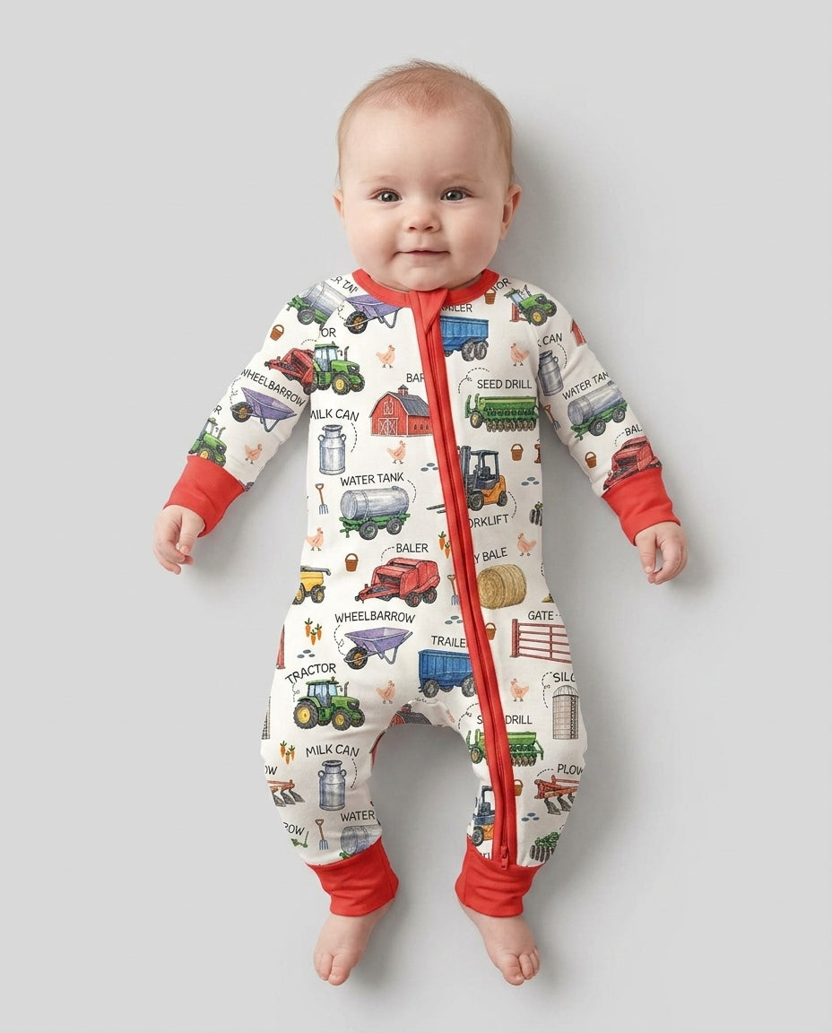 Little Farmer Bamboo Convertible Zippy
