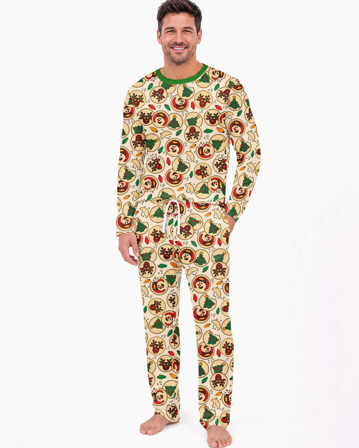 Christmas Sugar Cookie Bamboo Men's Pajama Set