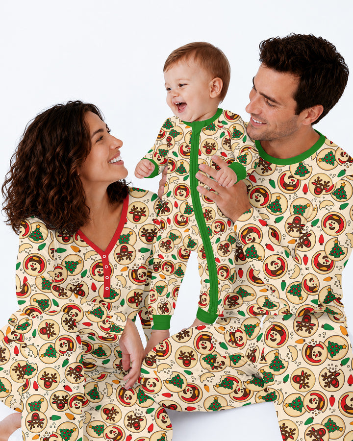 Christmas Sugar Cookie Bamboo Men's Pajama Set