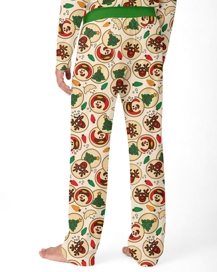 Christmas Sugar Cookie Bamboo Men's Pajama Set