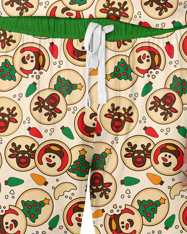 Christmas Sugar Cookie Bamboo Men's Pajama Set