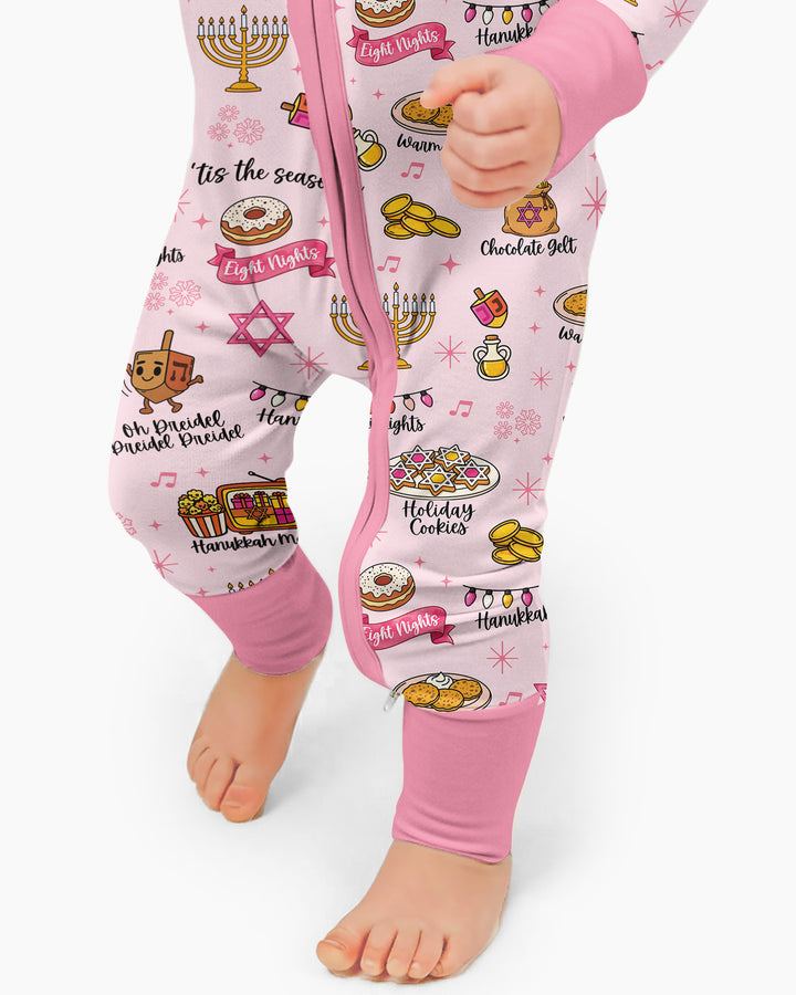 Hanukkah Night Bamboo Convertible Zippy