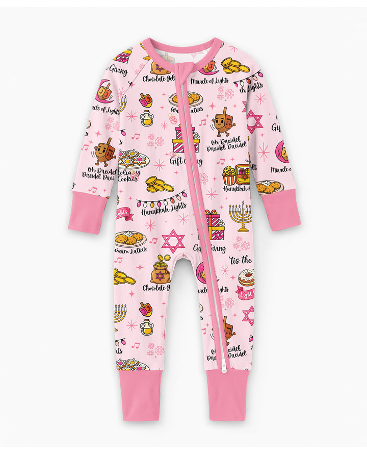 Hanukkah Night Bamboo Convertible Zippy
