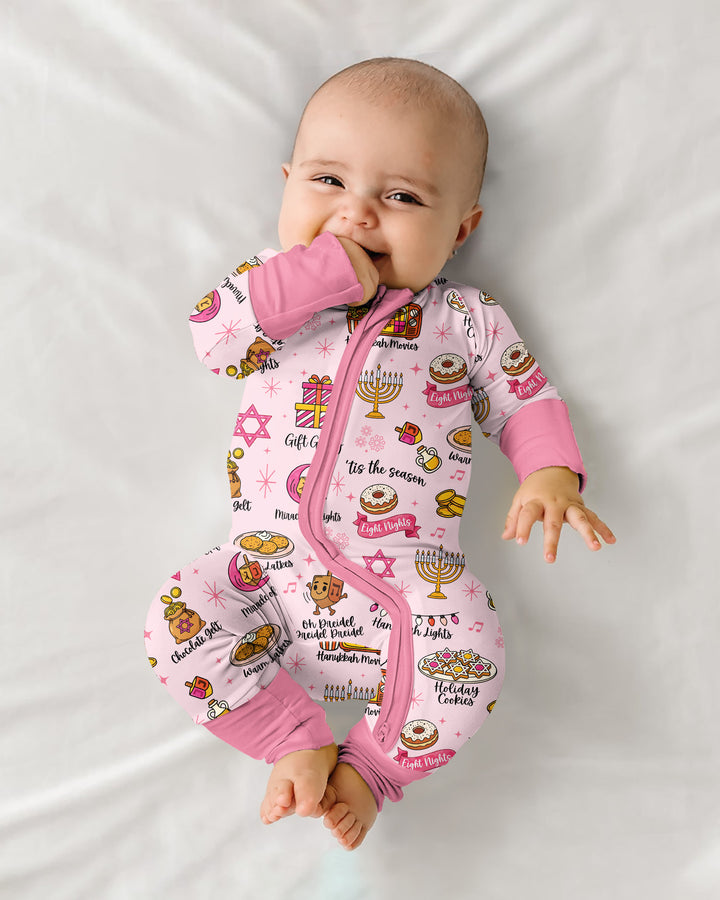 Hanukkah Night Bamboo Convertible Zippy