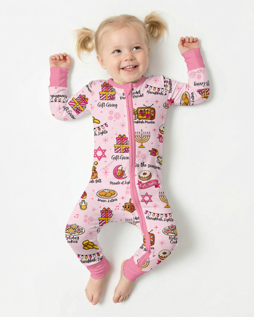Hanukkah Night Bamboo Convertible Zippy