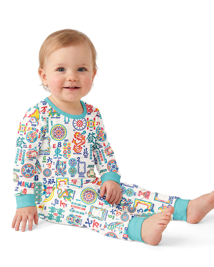 Mahjong Time Family Matching Bamboo Convertible Zippy