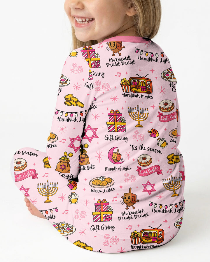 Hanukkah Night Bamboo Convertible Zippy