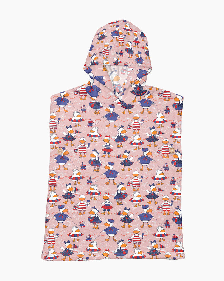 Freedom Floaties Family Matching Bamboo Swim Poncho