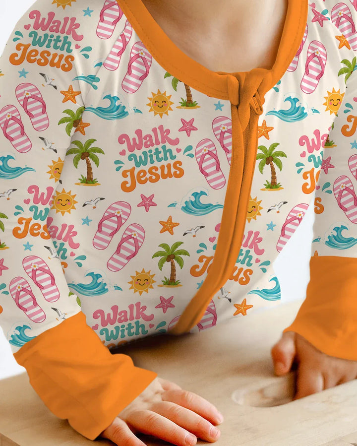Groovy Summer Walk With Jesus Bamboo Convertible Zippy