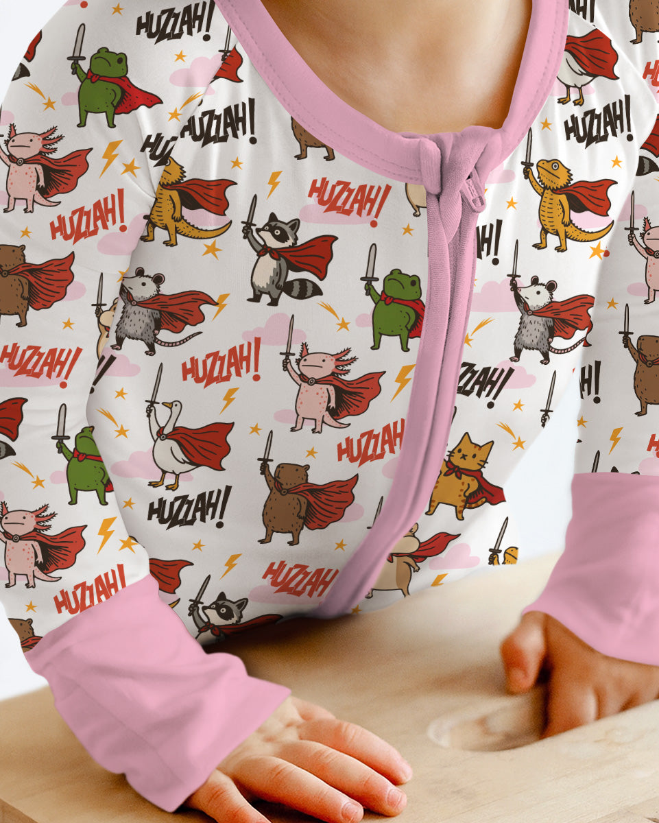 Huzzah! Huzzah! Bamboo Convertible Zippy