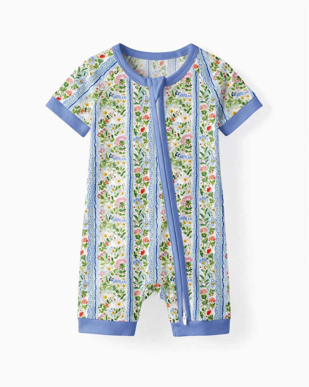 Paste Floral Girl Bamboo Shorty Zippy