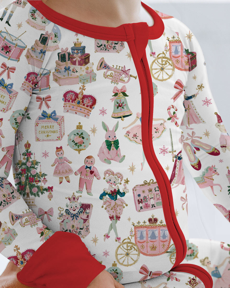 Nutcracker Christmas Bamboo Convertible Zippy