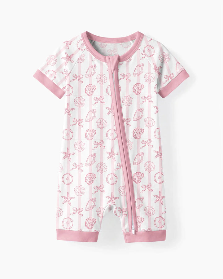 Coastal Keepsakes Family Matching Bamboo Shorty Zippy