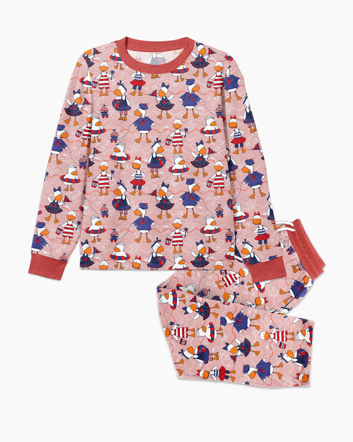 Freedom Floaties Family Matching Bamboo Men's Pajama Set