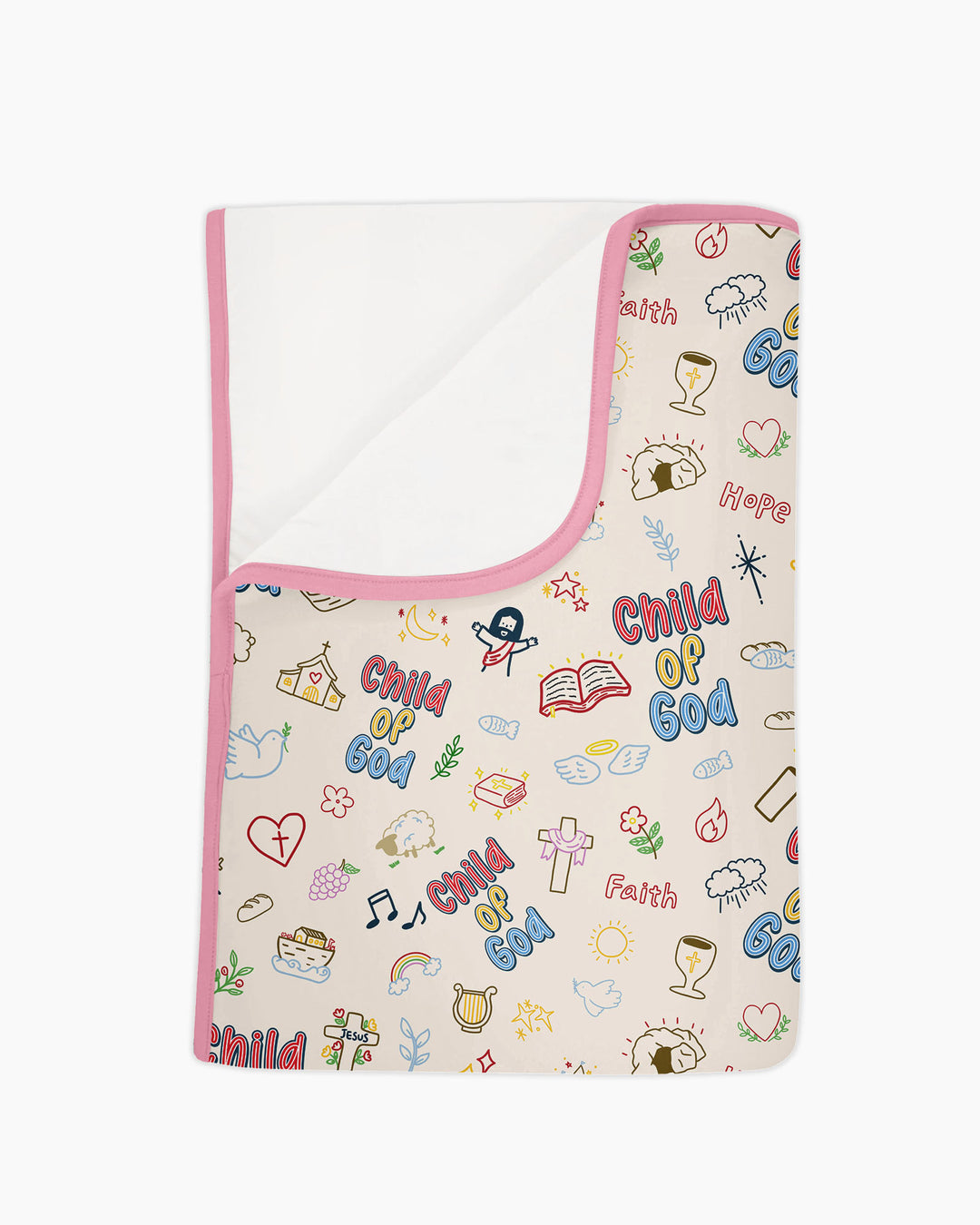 A Child Of God Family Matching Bamboo Blanket