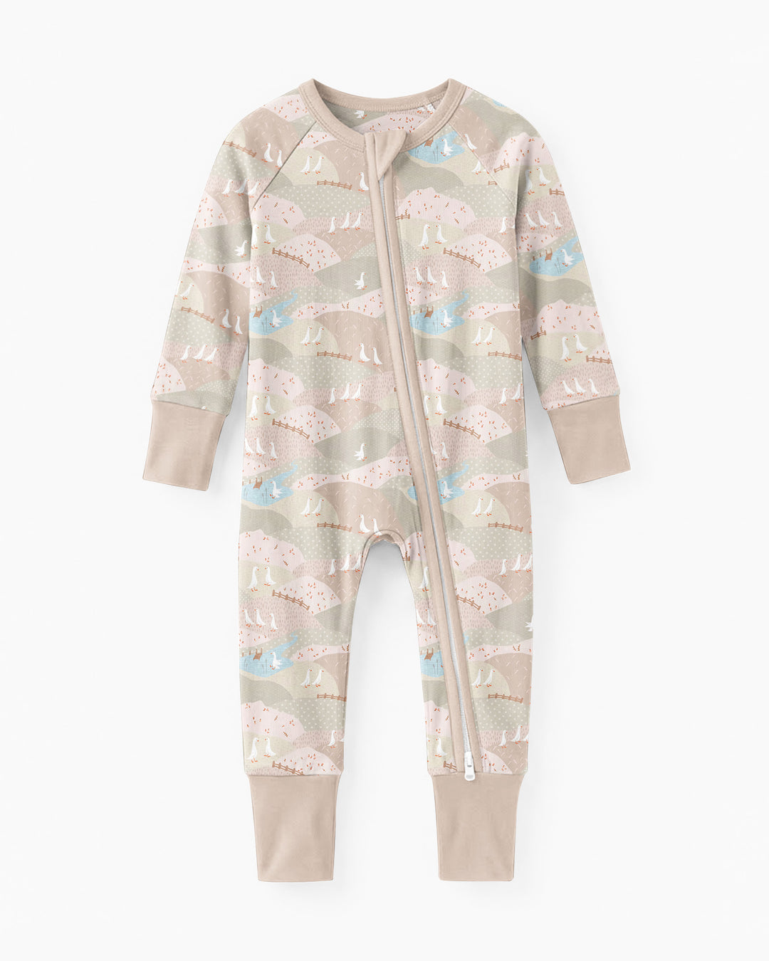 Wandering Geese Family Matching Bamboo Convertible Zippy