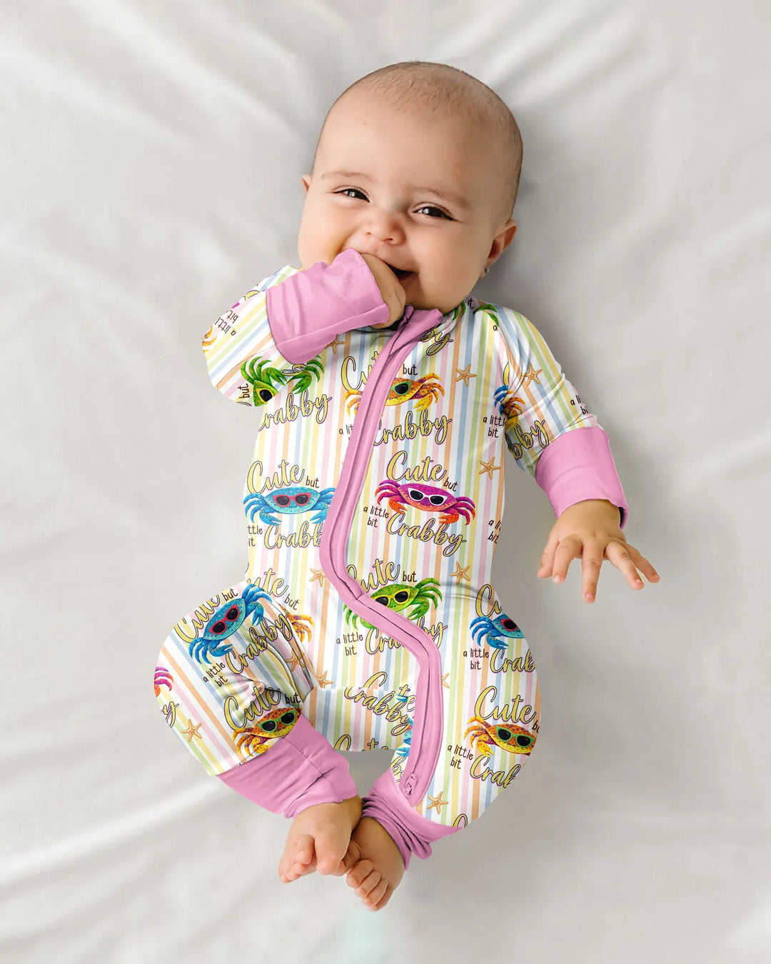 Cute But A Little Bit Crabby Bamboo Convertible Zippy