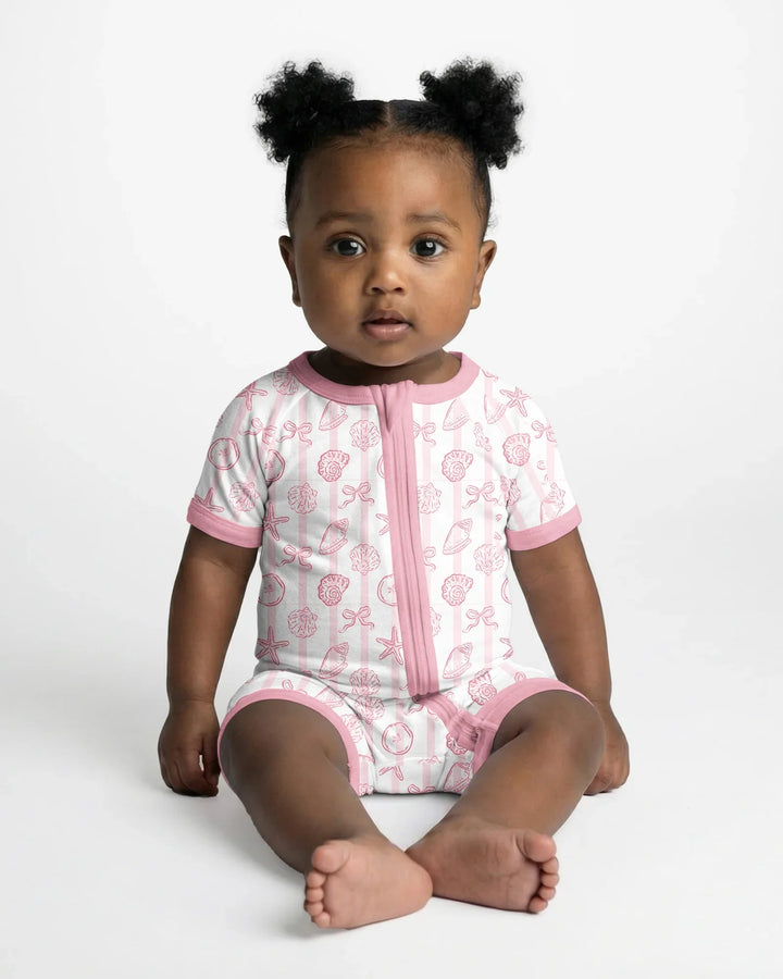 Coastal Keepsakes Family Matching Bamboo Shorty Zippy