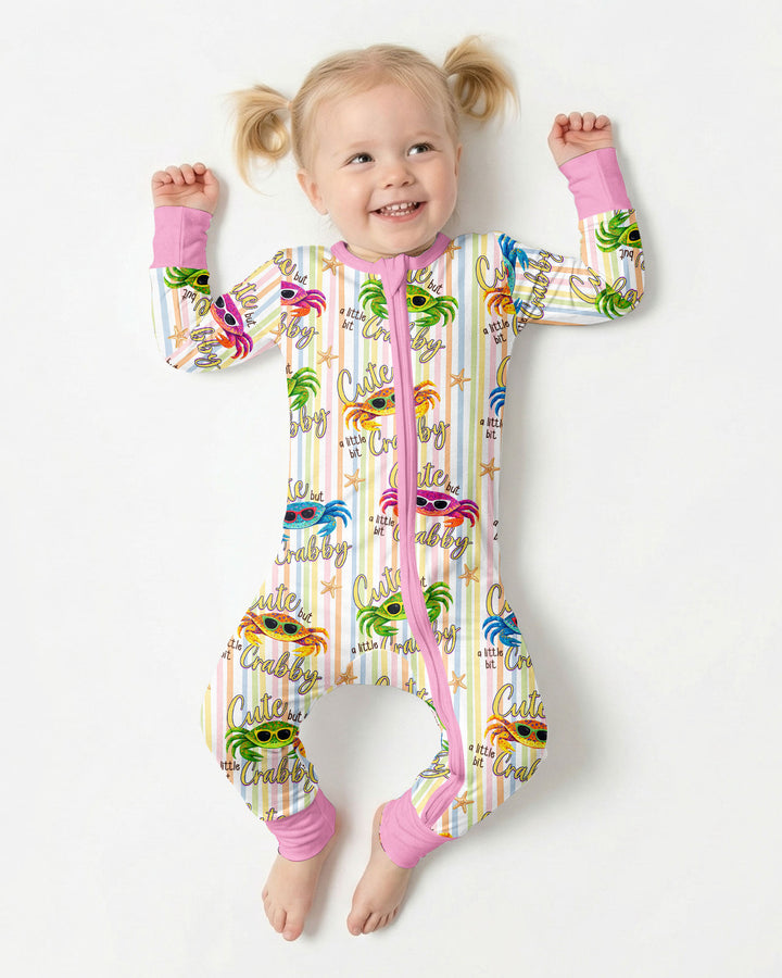 Cute But A Little Bit Crabby Bamboo Convertible Zippy