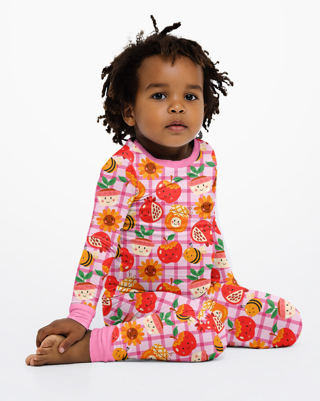 Sweet New Year Bamboo Two Piece Long Sleeve Pajama Set