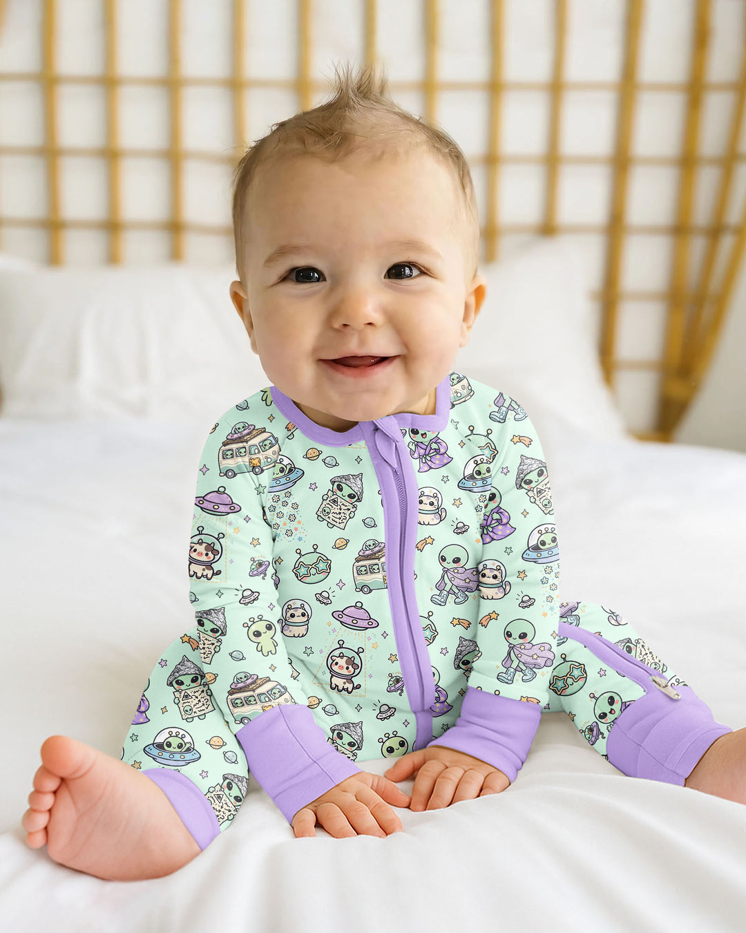 Little Alien Explorer Bamboo Convertible Zippy