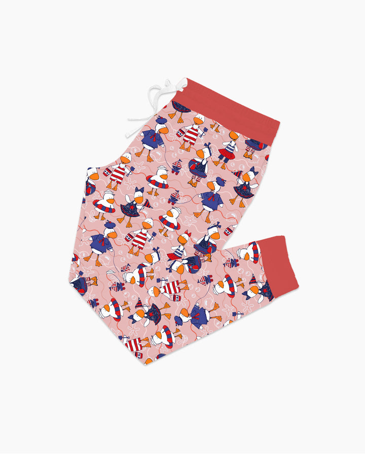 Freedom Floaties Family Matching Bamboo Women Pajama Set