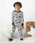 Template Bamboo Two Piece Long Sleeve Pyjamas Set