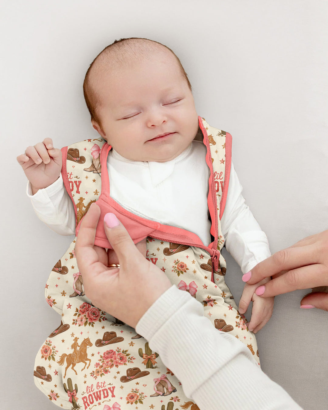 Coquette Cowgirl Lil Bit Rowdy Bamboo Sleep Bag