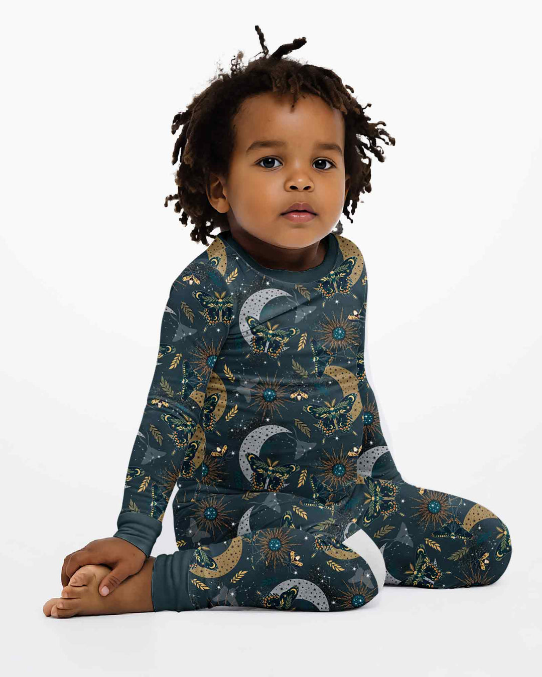 Template Bamboo Two Piece Long Sleeve Pyjamas Set