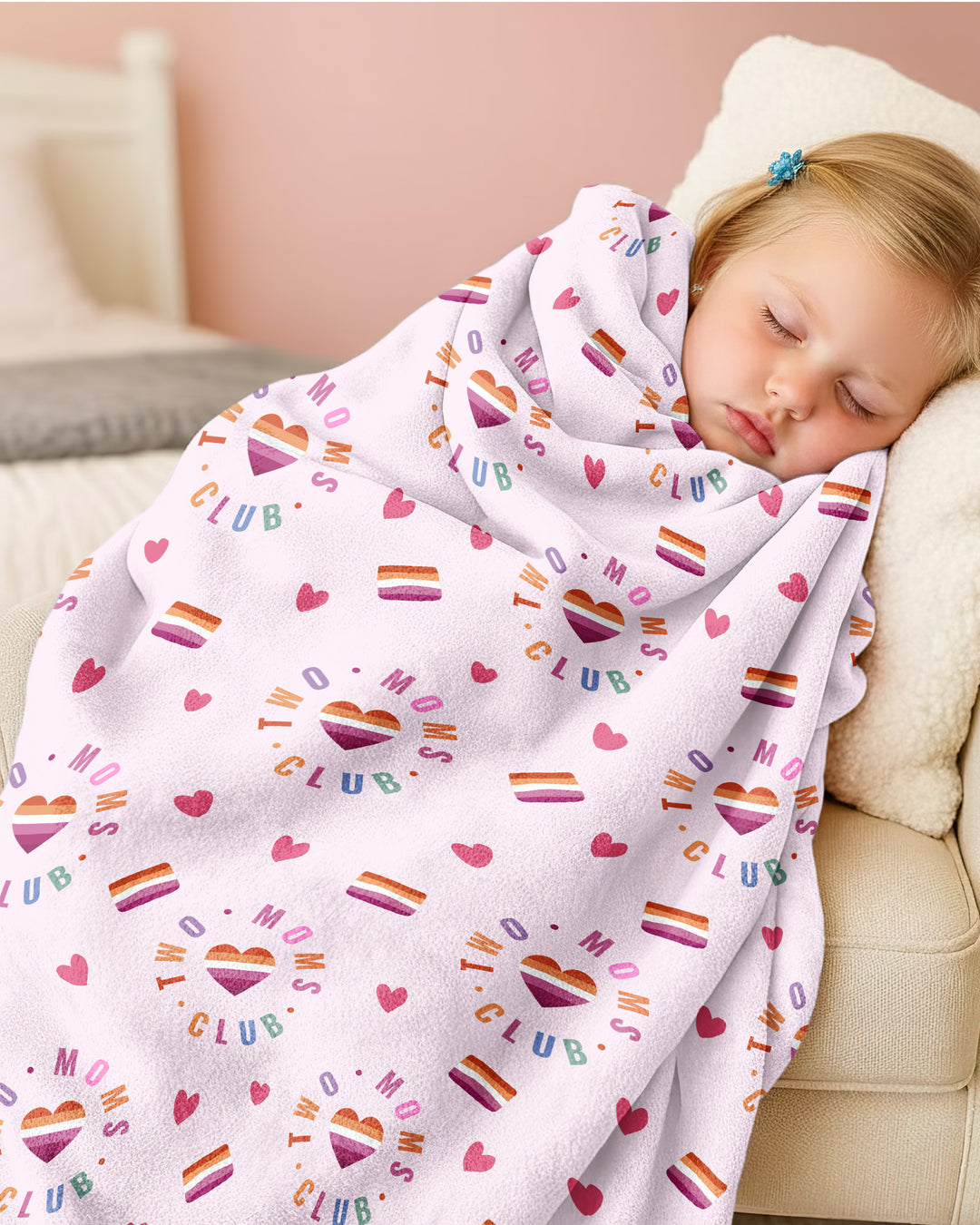 Love Makes Family Bamboo Blanket