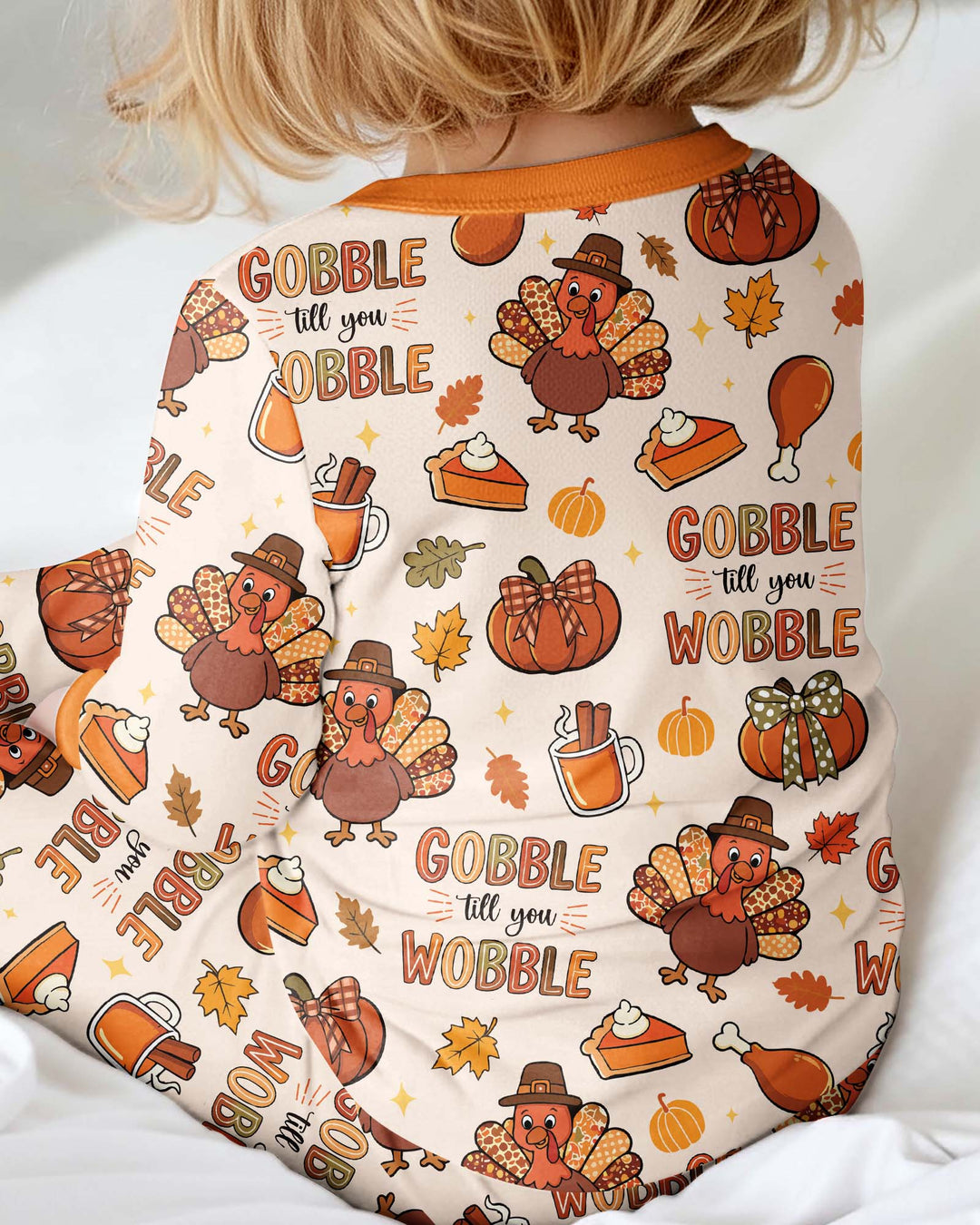 Gobble Gobble Till You Wobble Bamboo Convertible Zippy