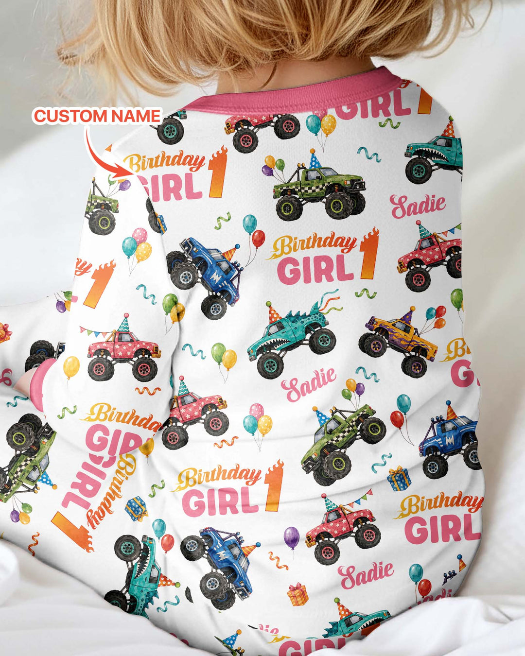 Monster Truck Birthday Party Bamboo Convertible Zippy