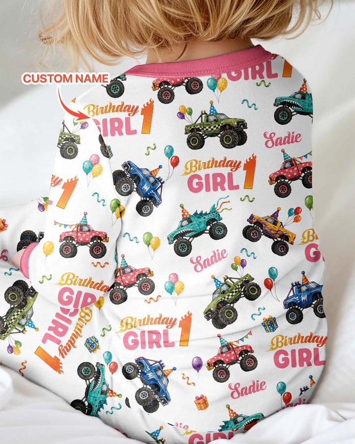 Monster Truck Birthday Party Bamboo Convertible Zippy