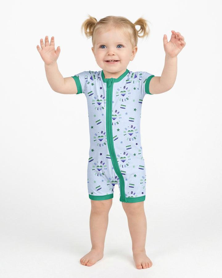 Love Makes Family Bamboo Shorty Zippy