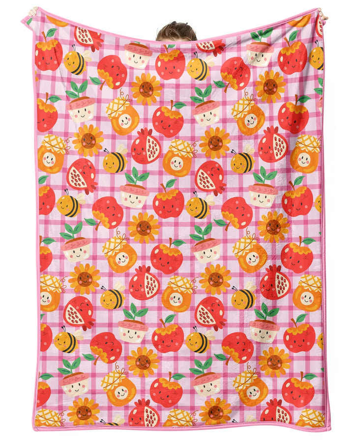 Sweet New Year Bamboo Blanket