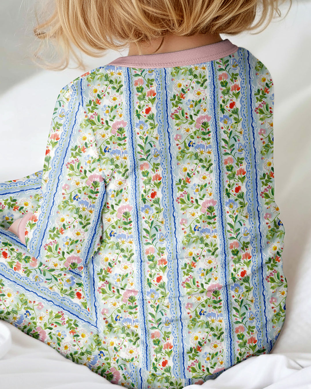Paste Floral Girl Bamboo Convertible Zippy