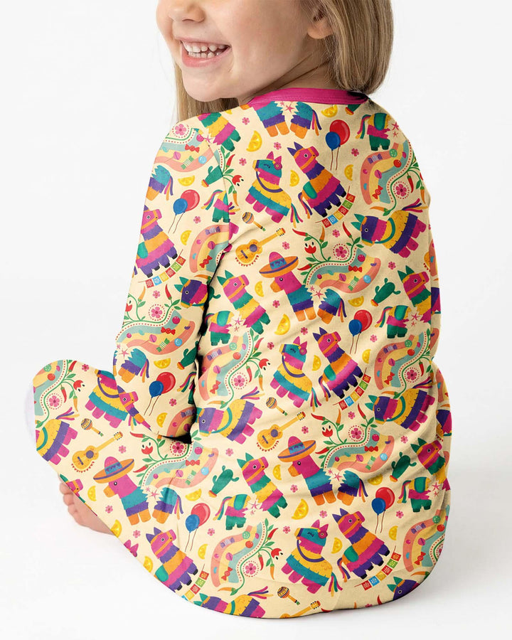 Template Bamboo Two Piece Long Sleeve Pyjamas Set