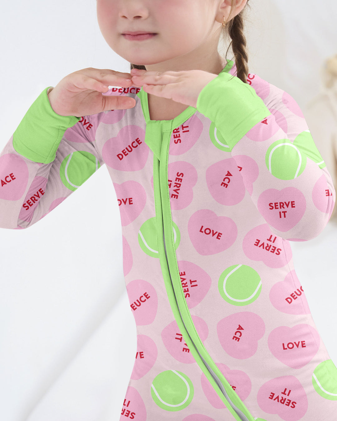 Tennis with Love Bamboo Convertible Zippy