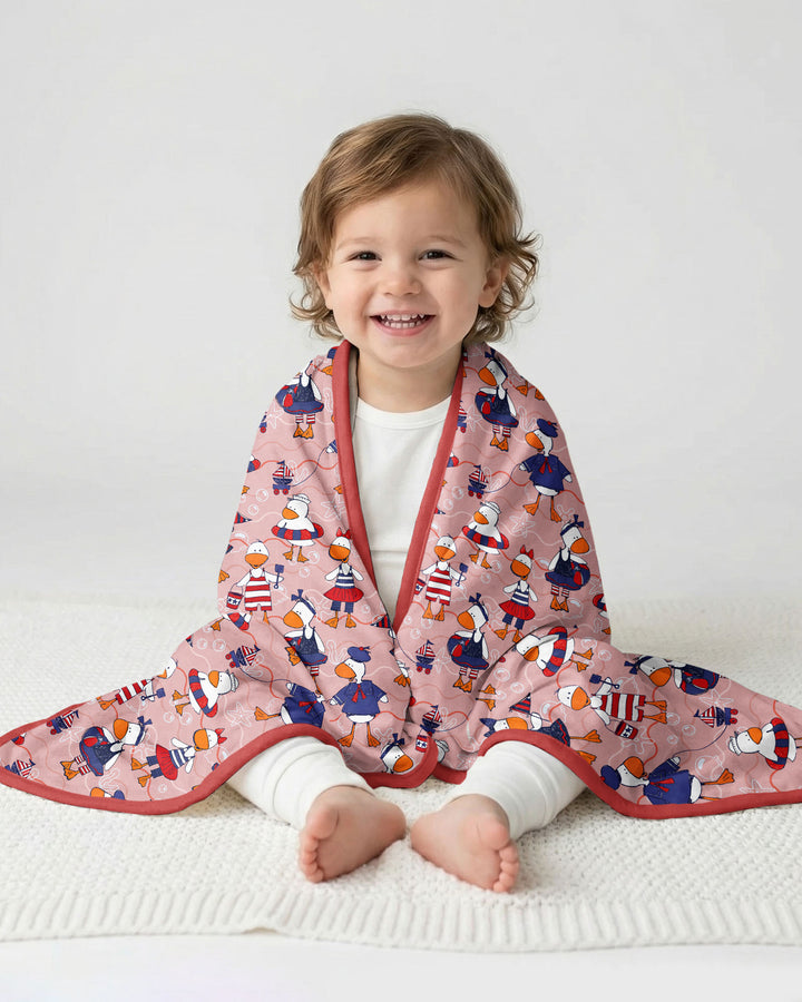 Freedom Floaties Family Matching Bamboo Blanket