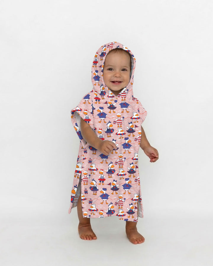Freedom Floaties Family Matching Bamboo Swim Poncho