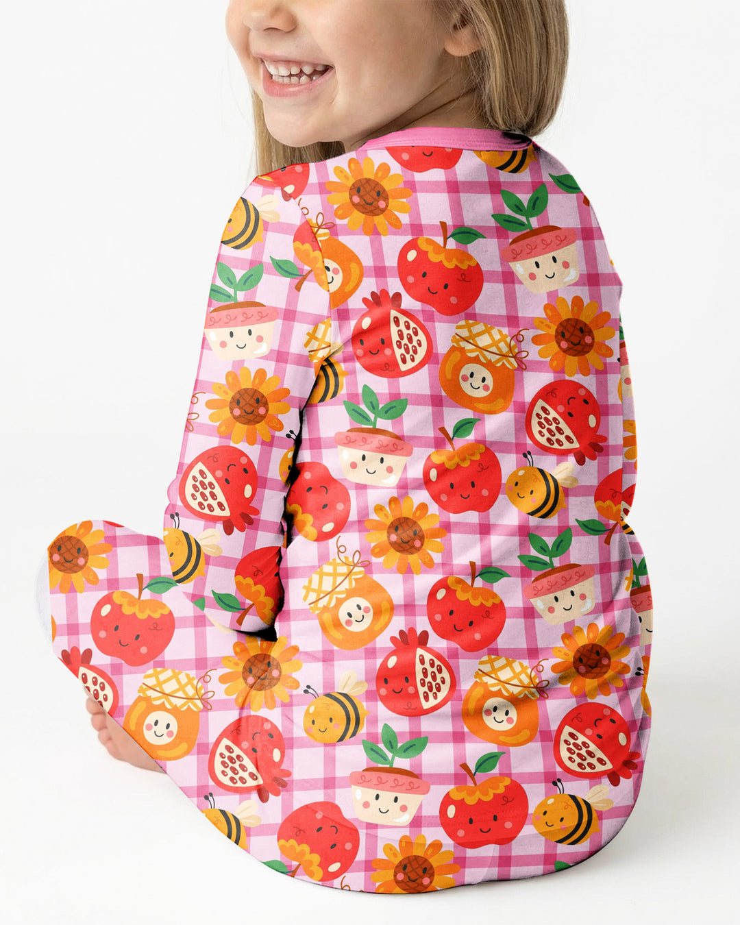 Sweet New Year Bamboo Two Piece Long Sleeve Pajama Set