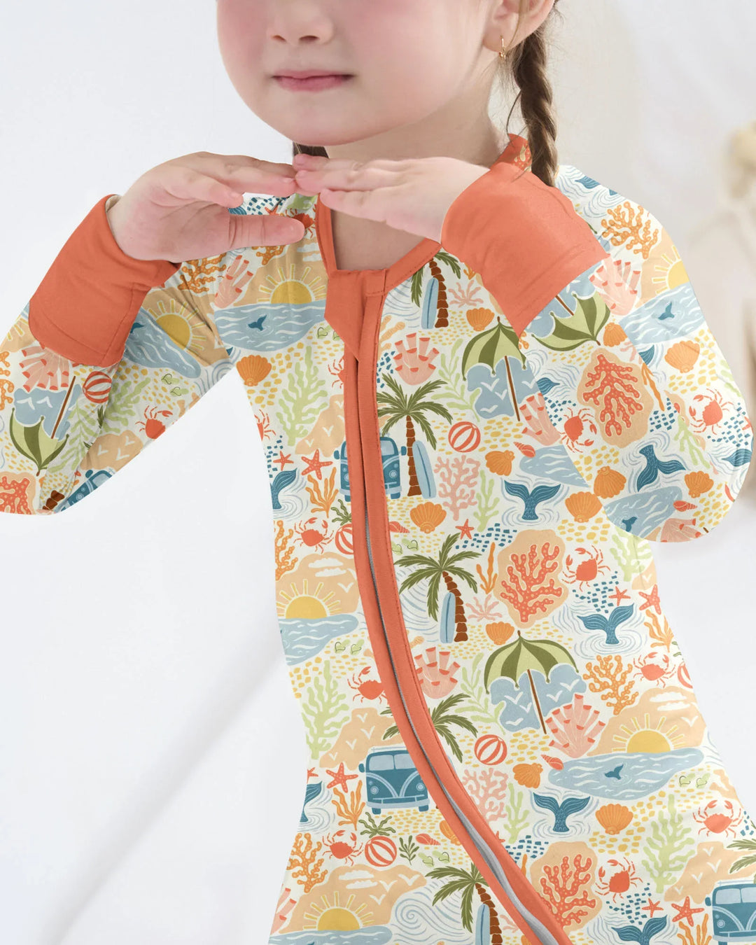 Beachy Boho Bamboo Convertible Zippy