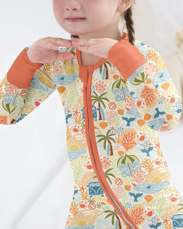 Beachy Boho Bamboo Convertible Zippy