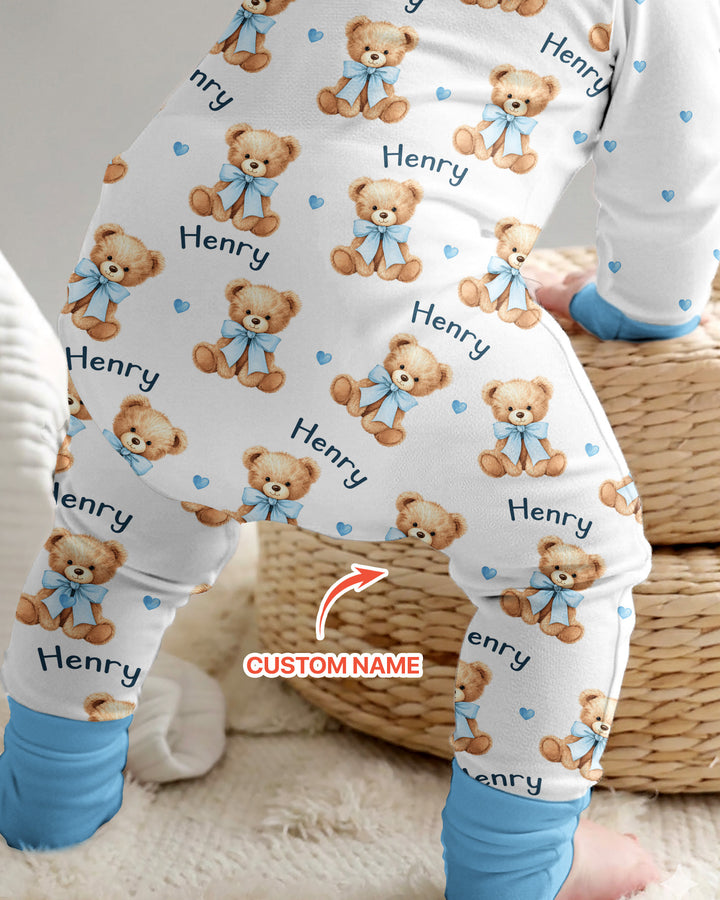 Grandma/... Loves Me Beary Much Personalized Bamboo Convertible Zippy
