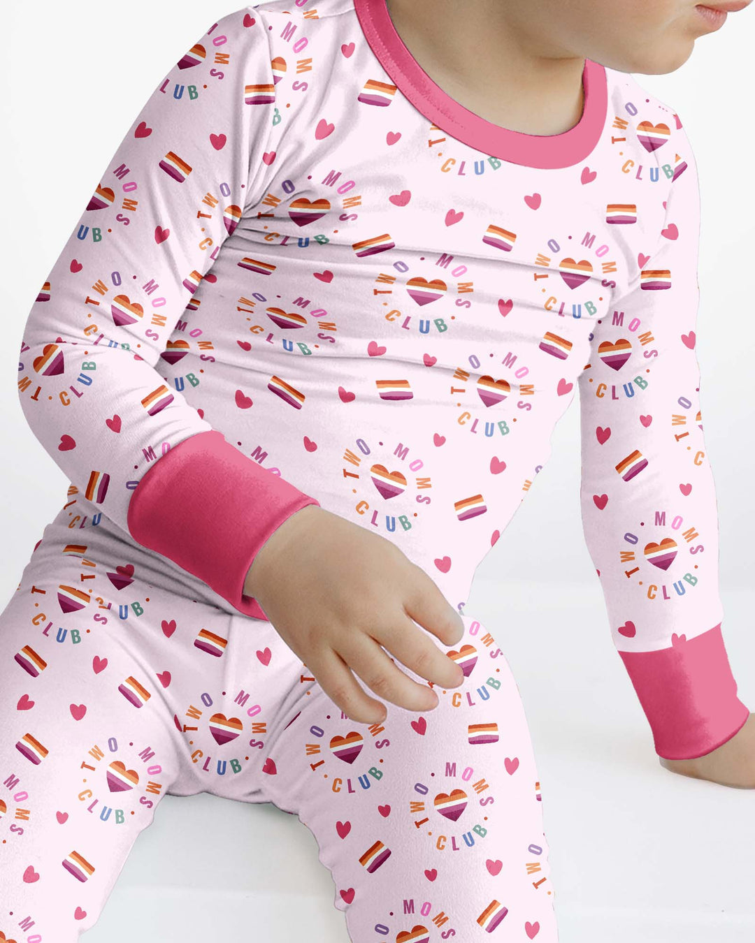 Love Makes Family Bamboo Two Piece Long Sleeve Pajama Set