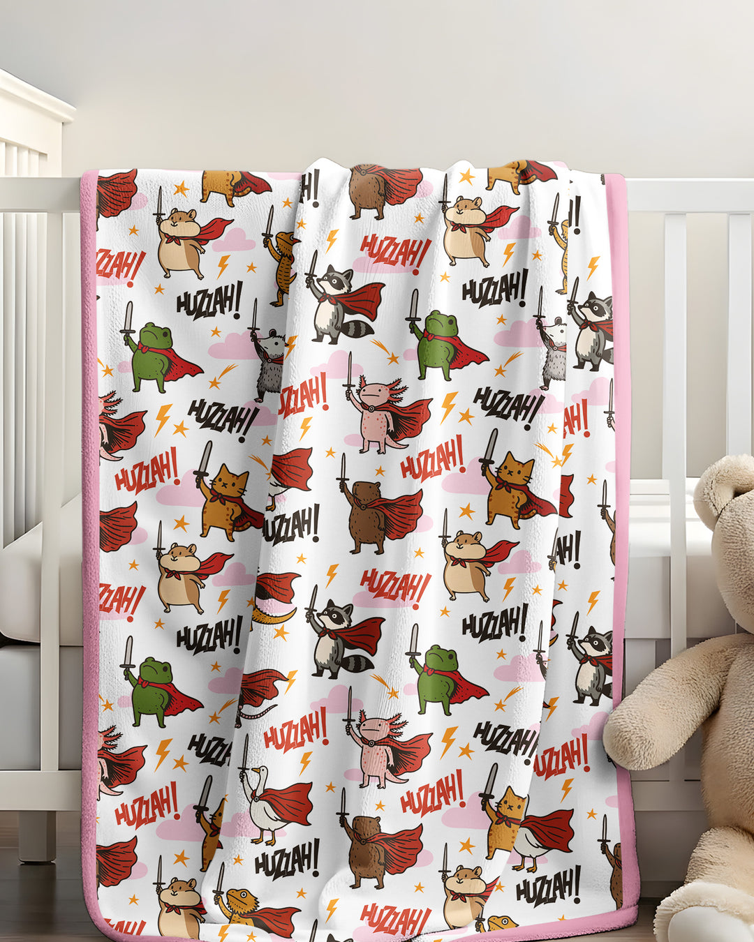Huzzah! Huzzah! Bamboo Blanket
